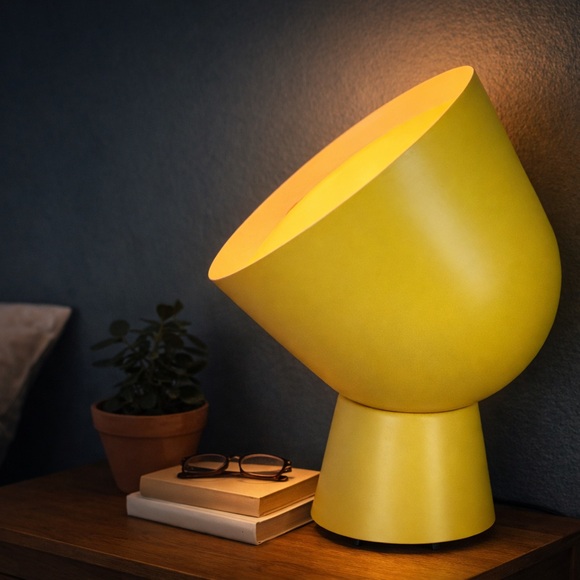 Ola Wihlborg Other - Ola Wihlborg vibrant yellow sculpture art sun lamp. Scandinavian modern designer